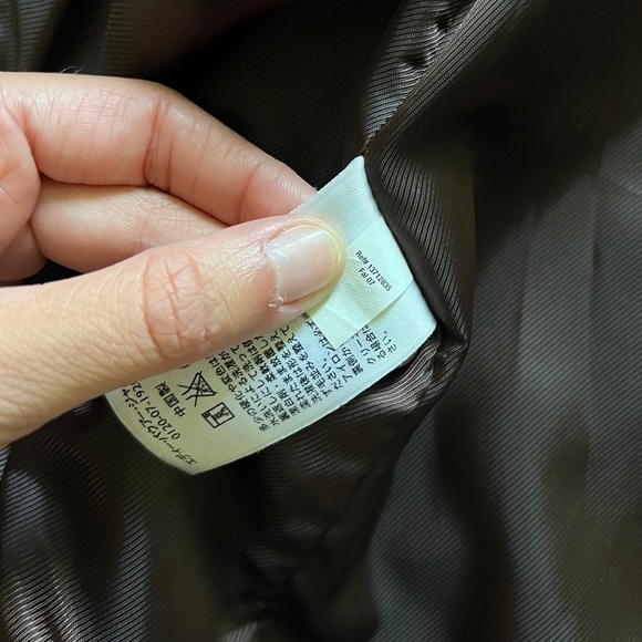 NWT Eddie Bauer Brown Genuine Suede Leather Trucker Harrington Jacket Men L Tall - Picture 9 of 16